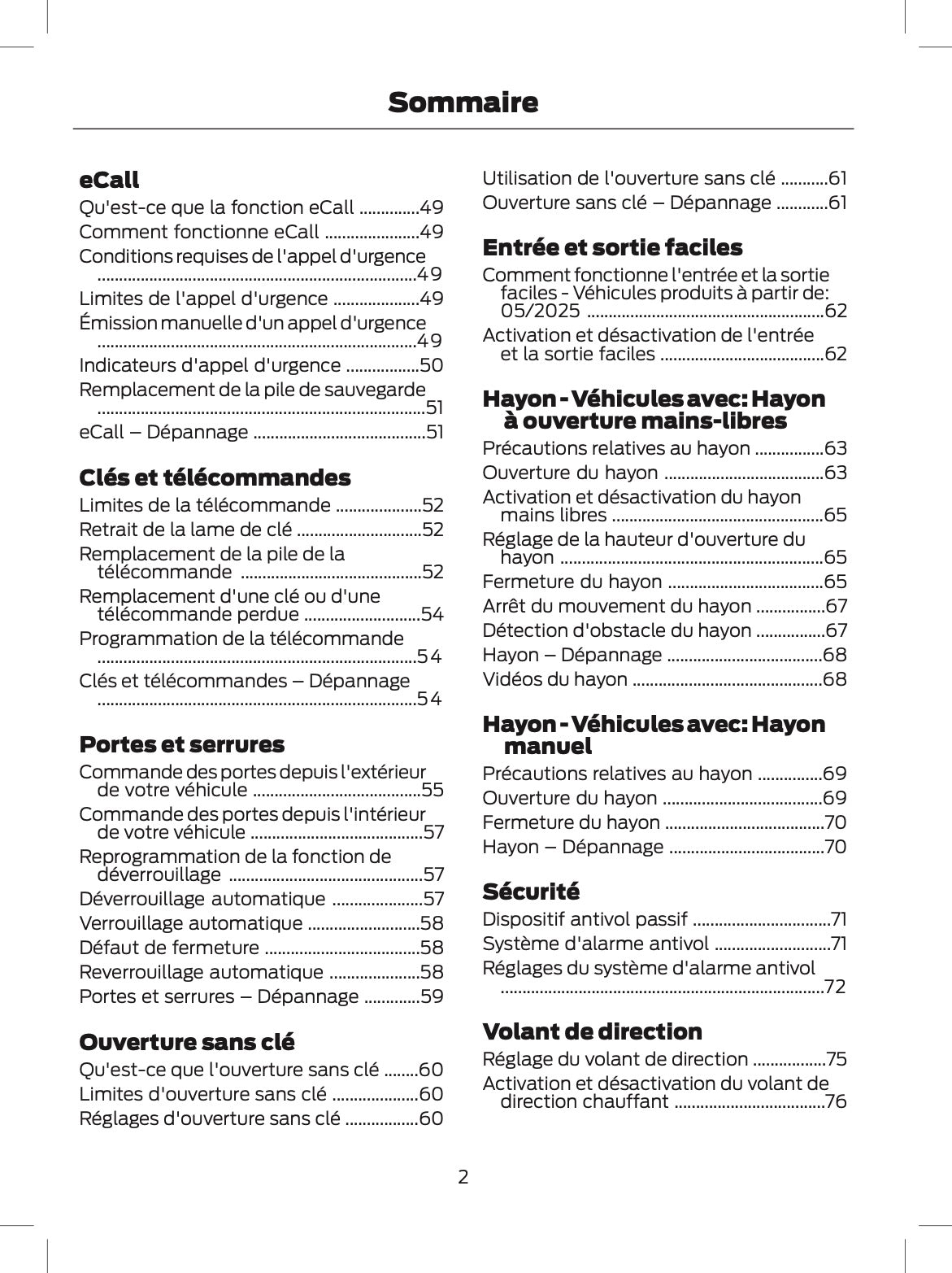 2024-2025 Ford Explorer Manuel du propriétaire | Français