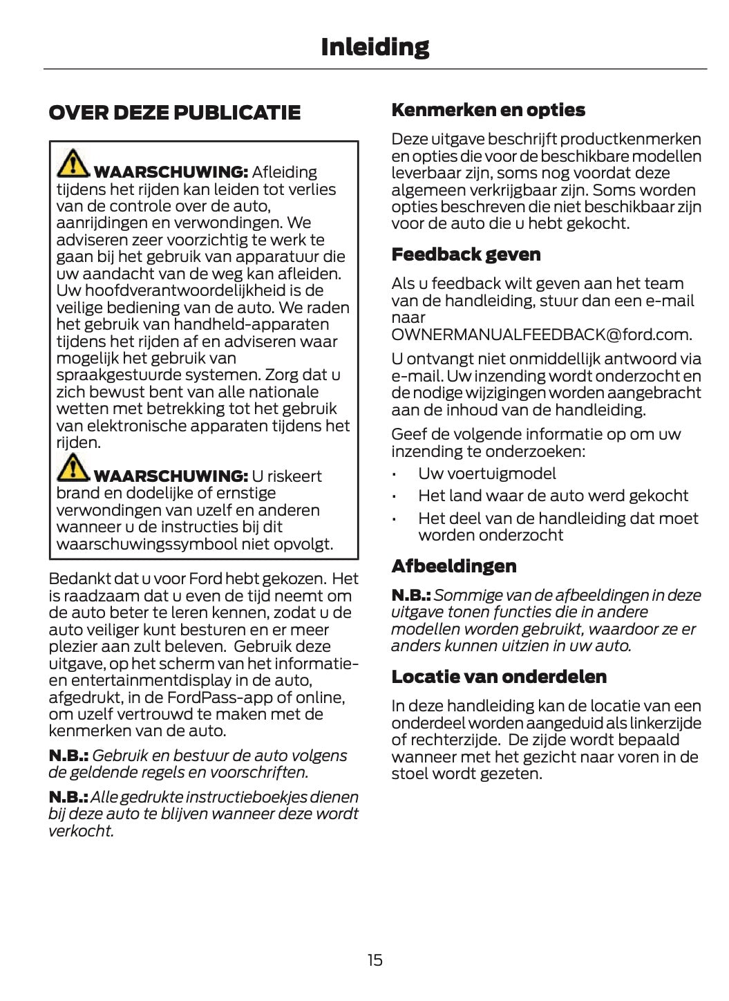 2024-2025 Ford Explorer Gebruikershandleiding | Nederlands