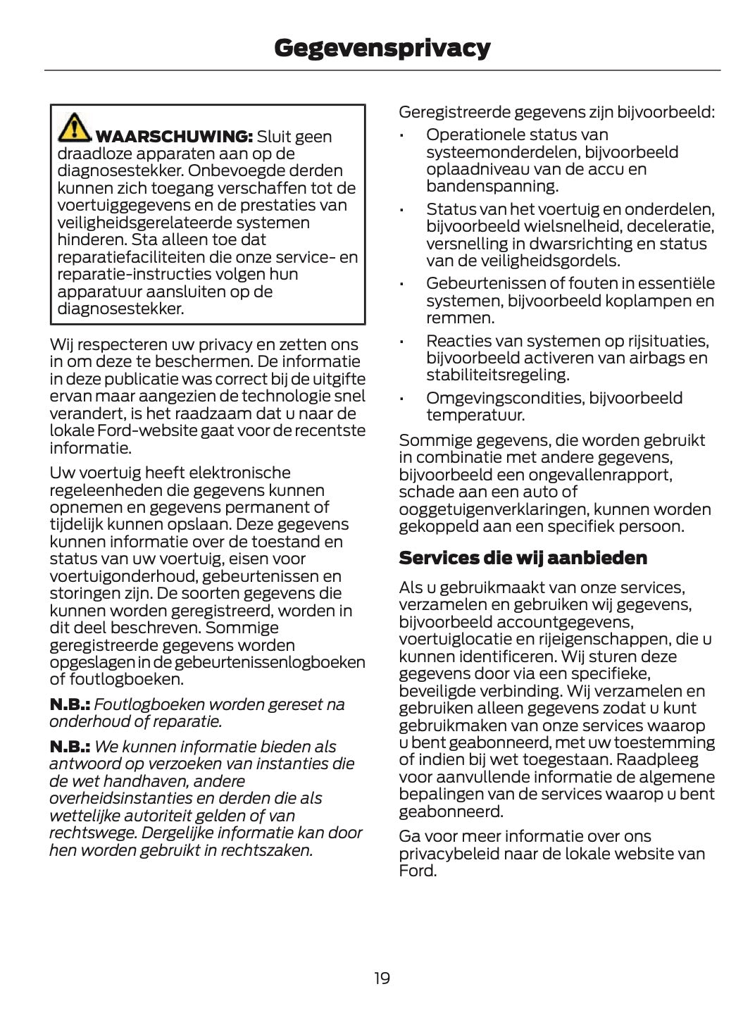 2024-2025 Ford Explorer Gebruikershandleiding | Nederlands