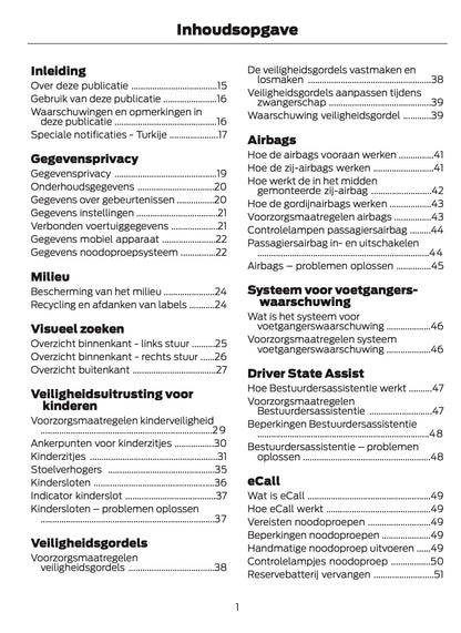 2024-2025 Ford Explorer Gebruikershandleiding | Nederlands