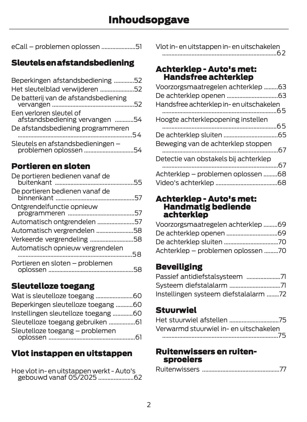2024-2025 Ford Explorer Gebruikershandleiding | Nederlands
