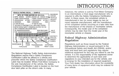 1996 Ford F-Series Diesel/B-Series Diesel Owner's Manual | English