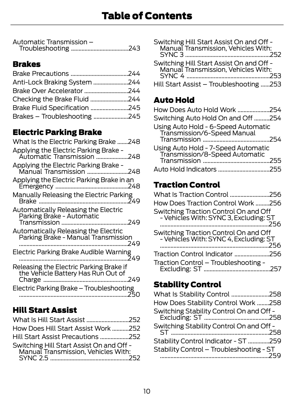 2023-2024 Ford Focus Manuel du propriétaire | Anglais