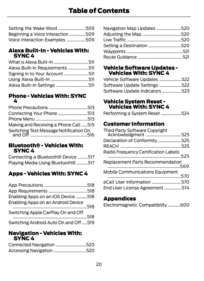 2023-2024 Ford Focus Manuel du propriétaire | Anglais