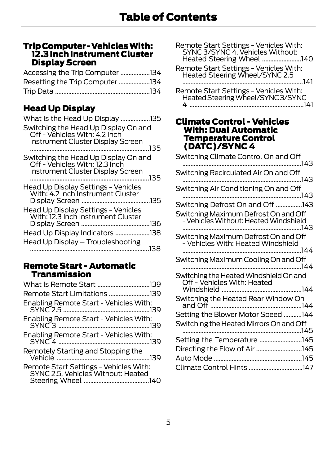 2023-2024 Ford Focus Manuel du propriétaire | Anglais