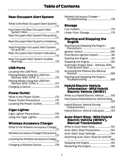 2023-2024 Ford Focus Manuel du propriétaire | Anglais