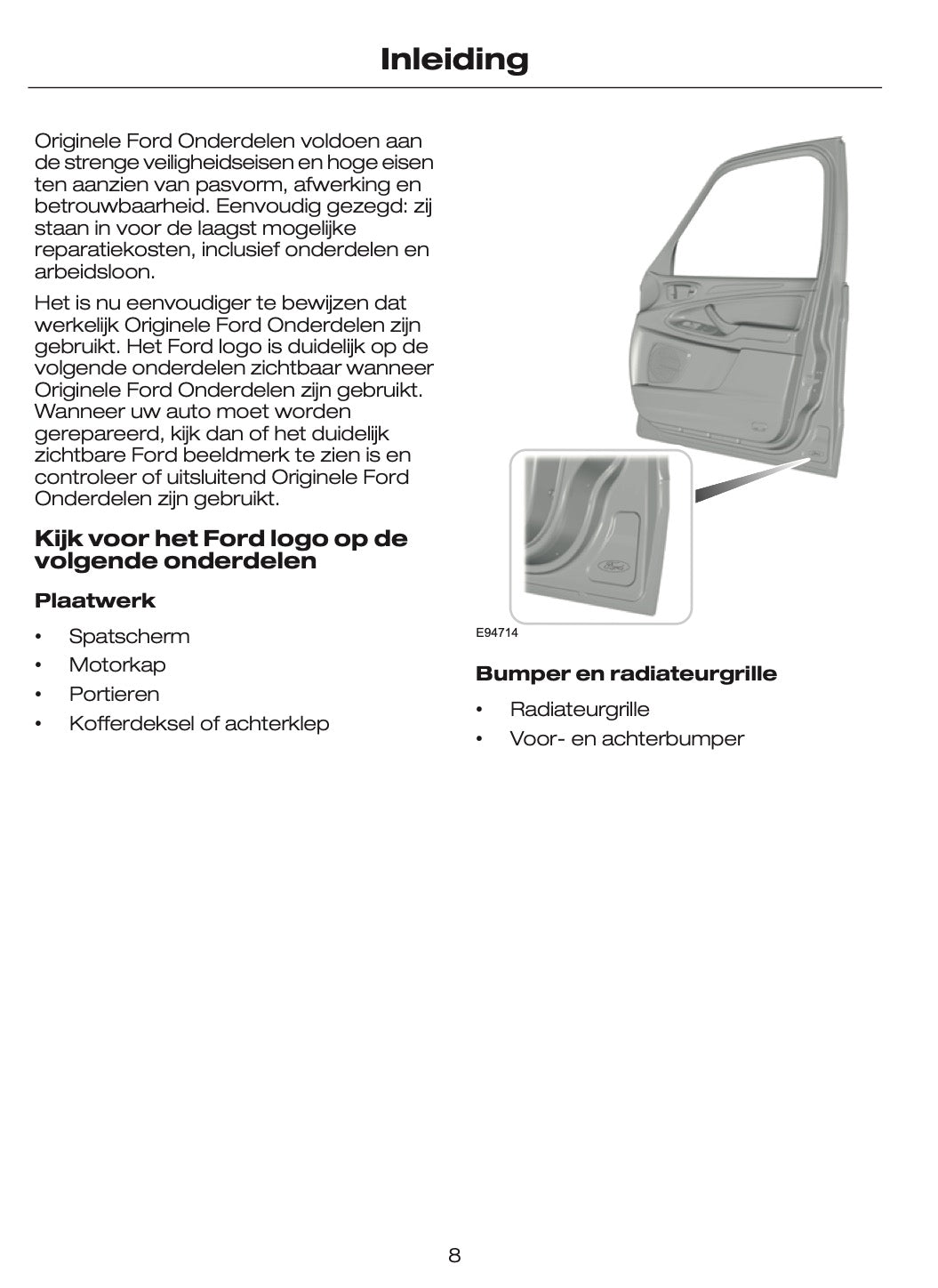 2010-2011 Ford Galaxy/S-Max Gebruikershandleiding | Nederlands