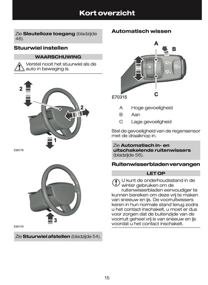 2010-2011 Ford Galaxy/S-Max Gebruikershandleiding | Nederlands