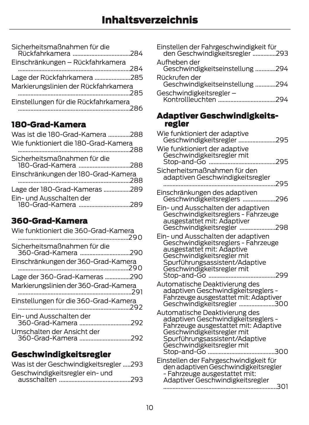 2025-2026 Ford Kuga Owner's Manual | German