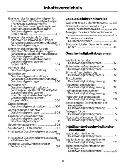 2025-2026 Ford Kuga Owner's Manual | German