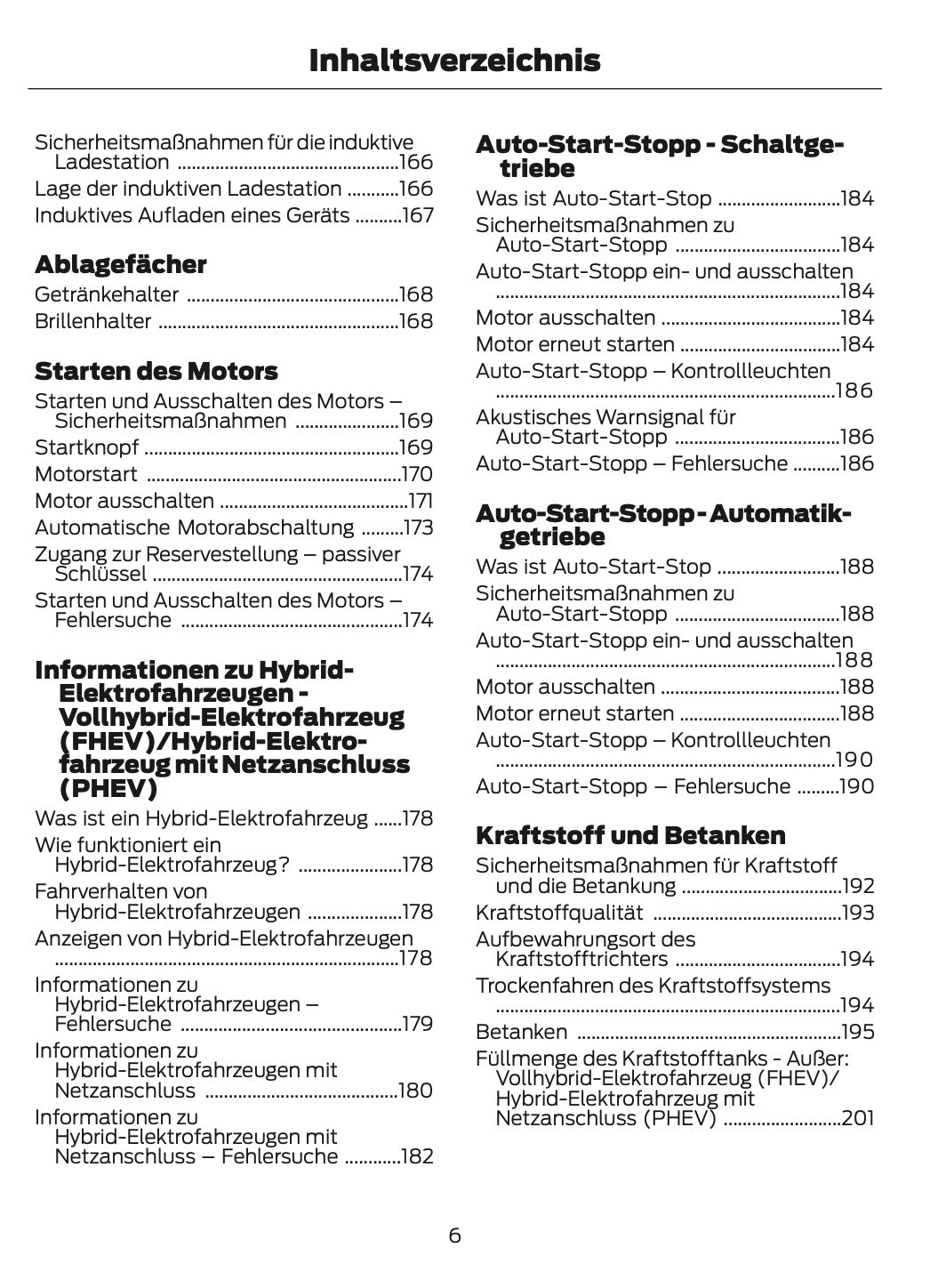 2025-2026 Ford Kuga Owner's Manual | German