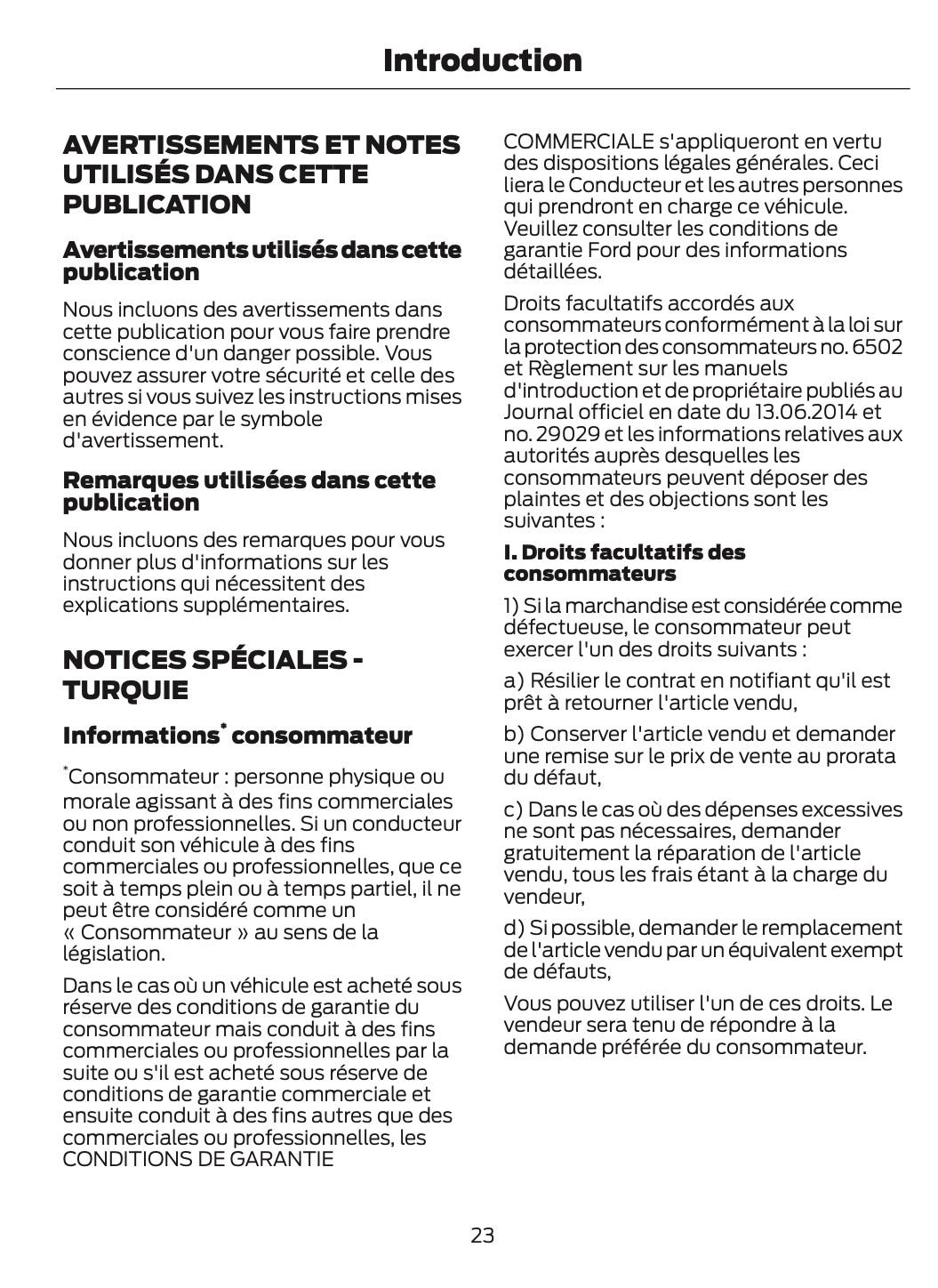 2025-2026 Ford Kuga Owner's Manual | French