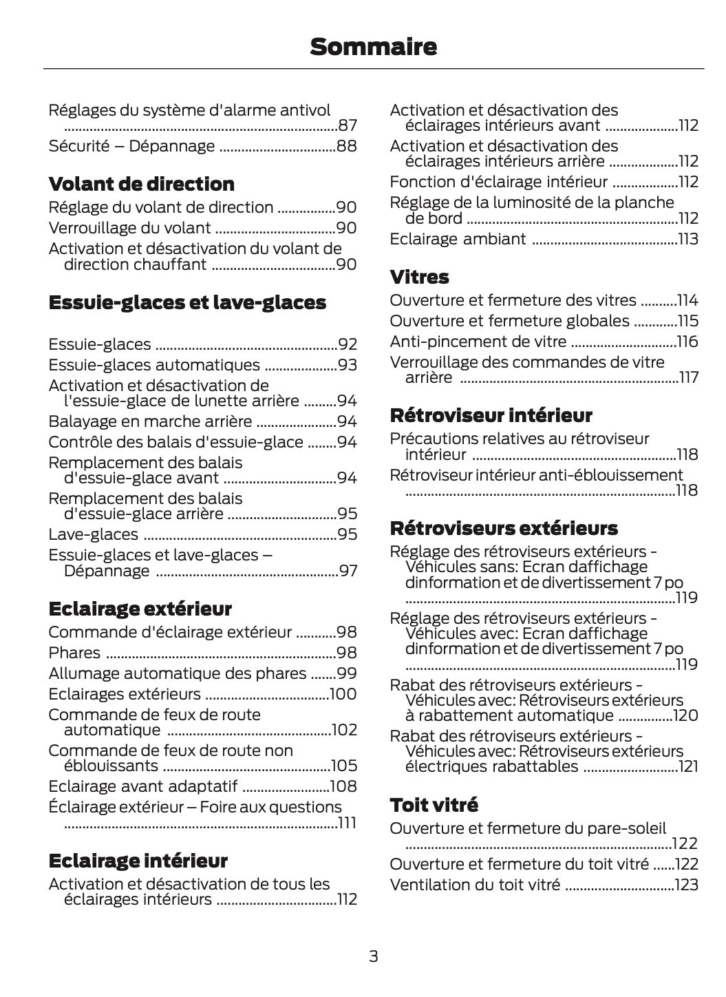 2025-2026 Ford Kuga Owner's Manual | French