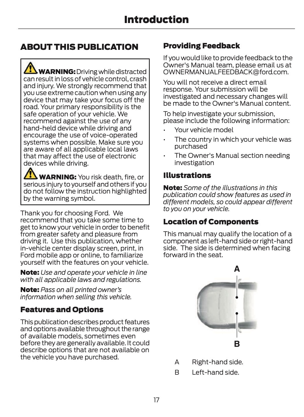 2025-2026 Ford Kuga Owner's Manual | English