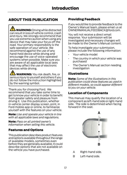 2025-2026 Ford Kuga Owner's Manual | English