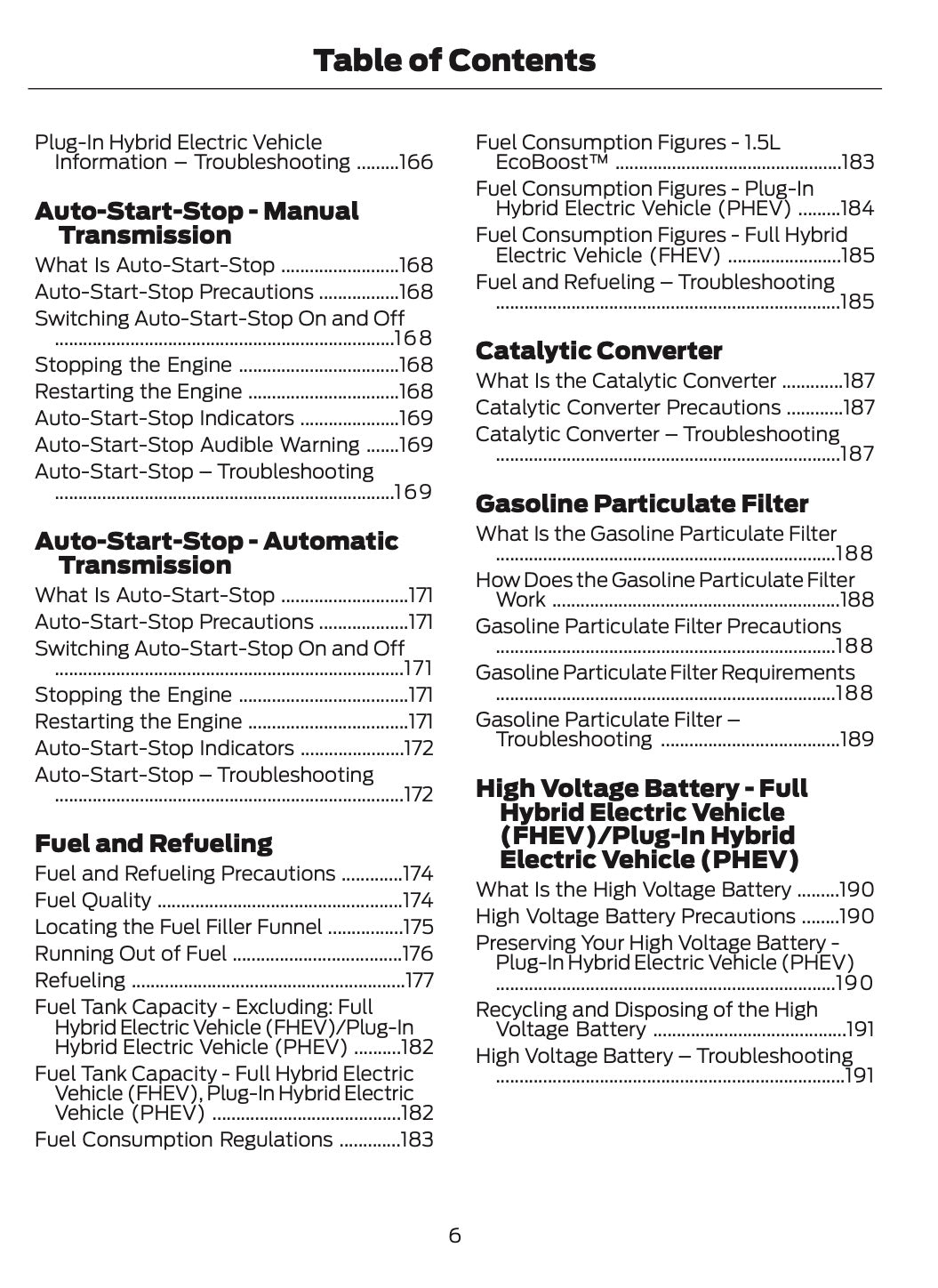 2025-2026 Ford Kuga Owner's Manual | English
