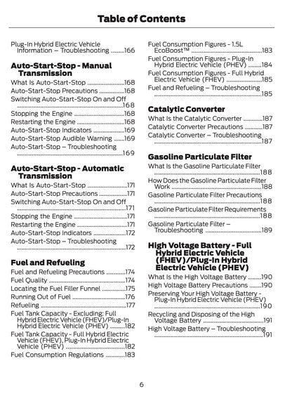 2025-2026 Ford Kuga Owner's Manual | English