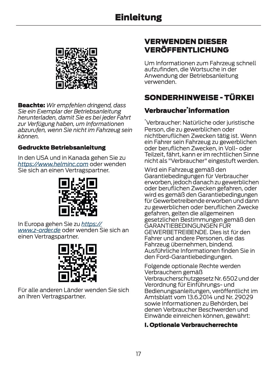 2024-2025 Ford Mustang Owner's Manual | German