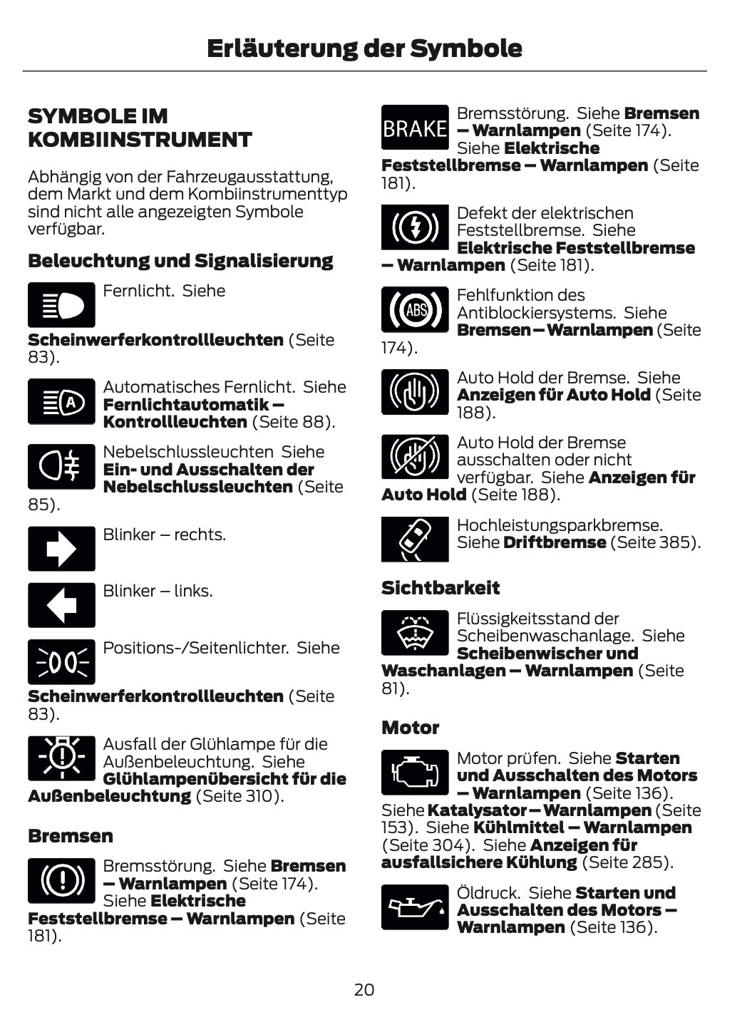 2024-2025 Ford Mustang Owner's Manual | German