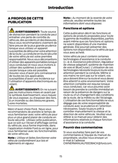 2024-2025 Ford Mustang Manuel du propriétaire | Français