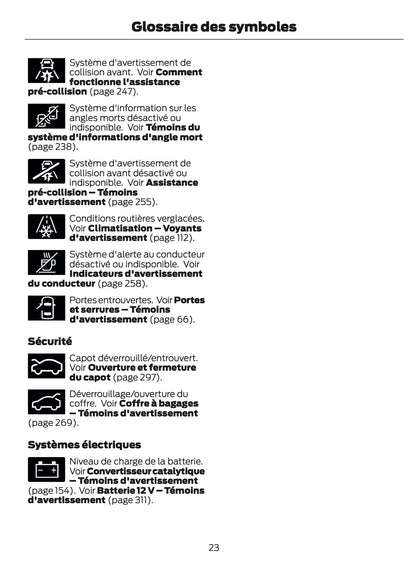 2024-2025 Ford Mustang Manuel du propriétaire | Français