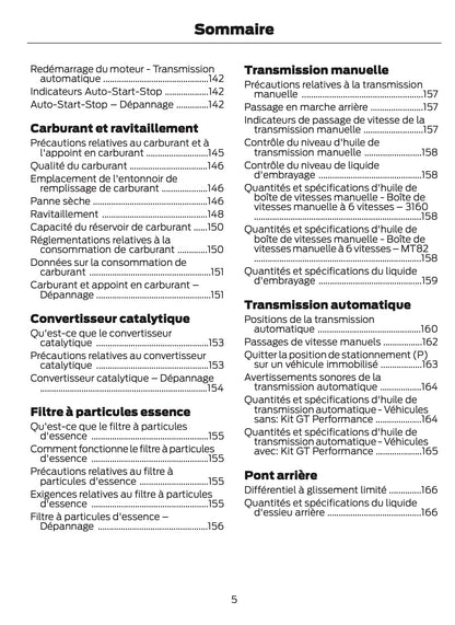2024-2025 Ford Mustang Manuel du propriétaire | Français