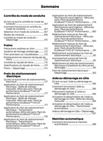 2024-2025 Ford Mustang Manuel du propriétaire | Français