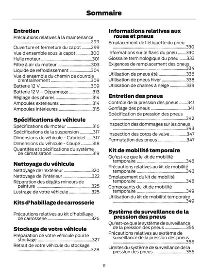 2025-2026 Ford Mustang Manuel du propriétaire | Français