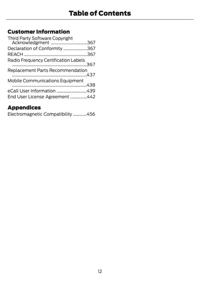 2024-2025 Ford Mustang Owner's Manual | English