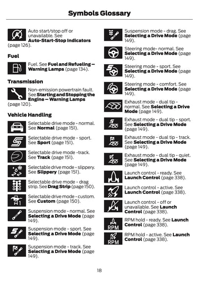 2025-2026 Ford Mustang Owner's Manual | English