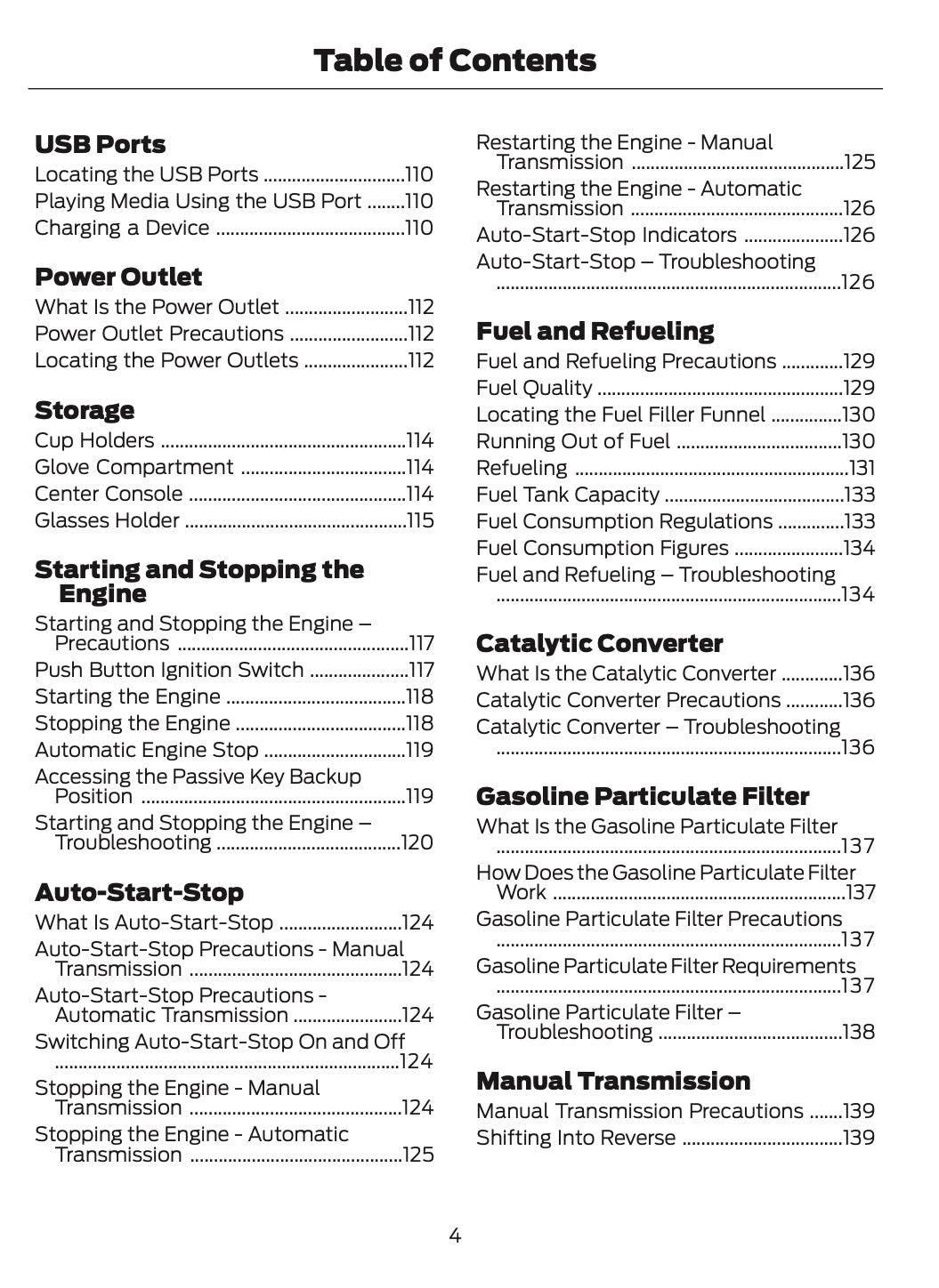 2025-2026 Ford Mustang Owner's Manual | English