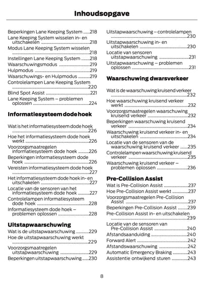2025-2026 Ford Mustang Gebruikershandleiding | Nederlands