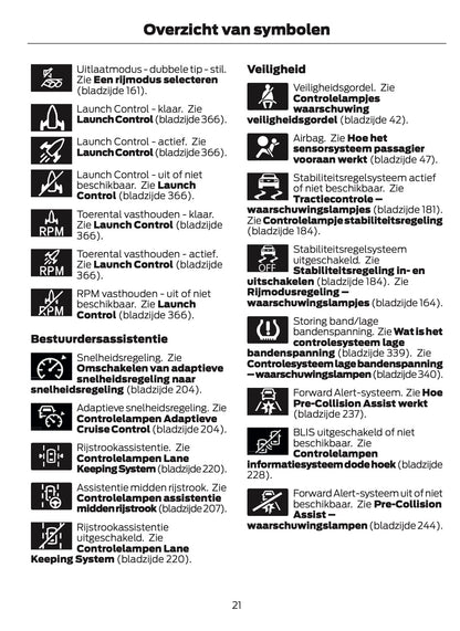 2025-2026 Ford Mustang Gebruikershandleiding | Nederlands