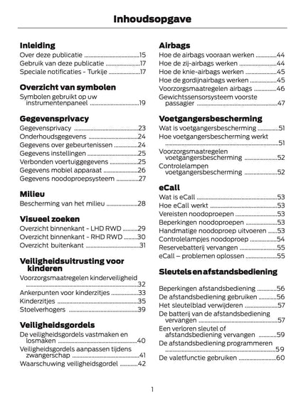 2025-2026 Ford Mustang Gebruikershandleiding | Nederlands