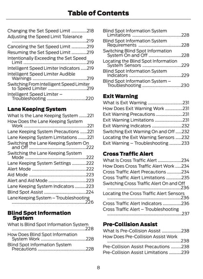2024-2025 Ford Mustang Owner's Manual | English US