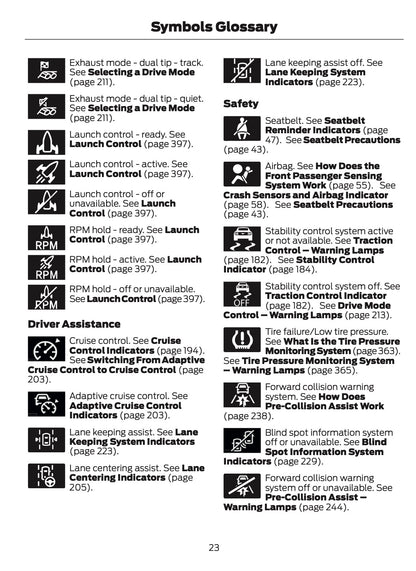 2024-2025 Ford Mustang Owner's Manual | English US