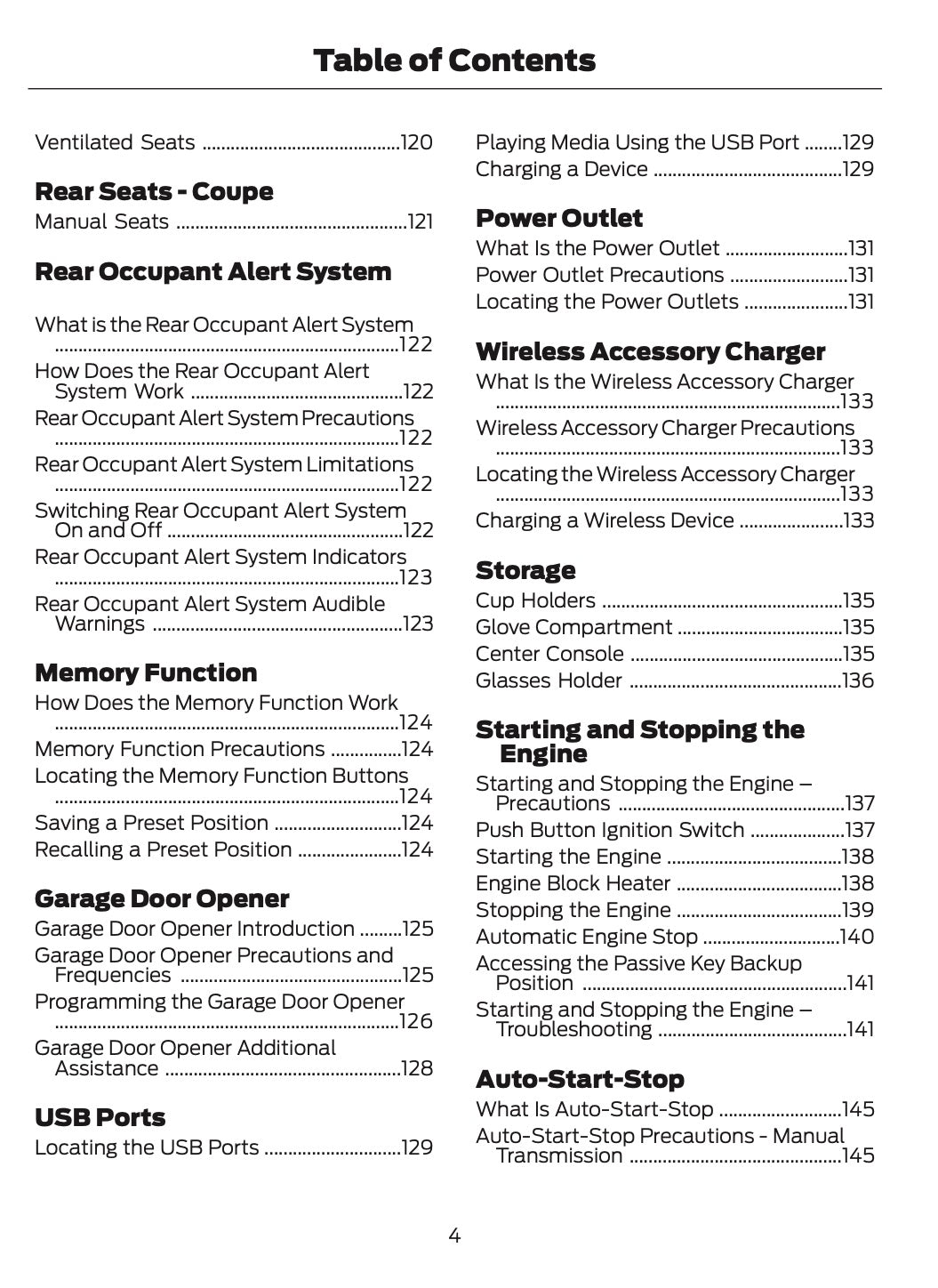 2024-2025 Ford Mustang Owner's Manual | English US