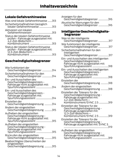 2023-2024 Ford Puma Owner's Manual | German