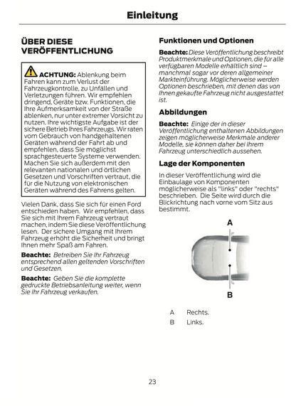 2023-2024 Ford Puma Gebruikershandleiding | Duits