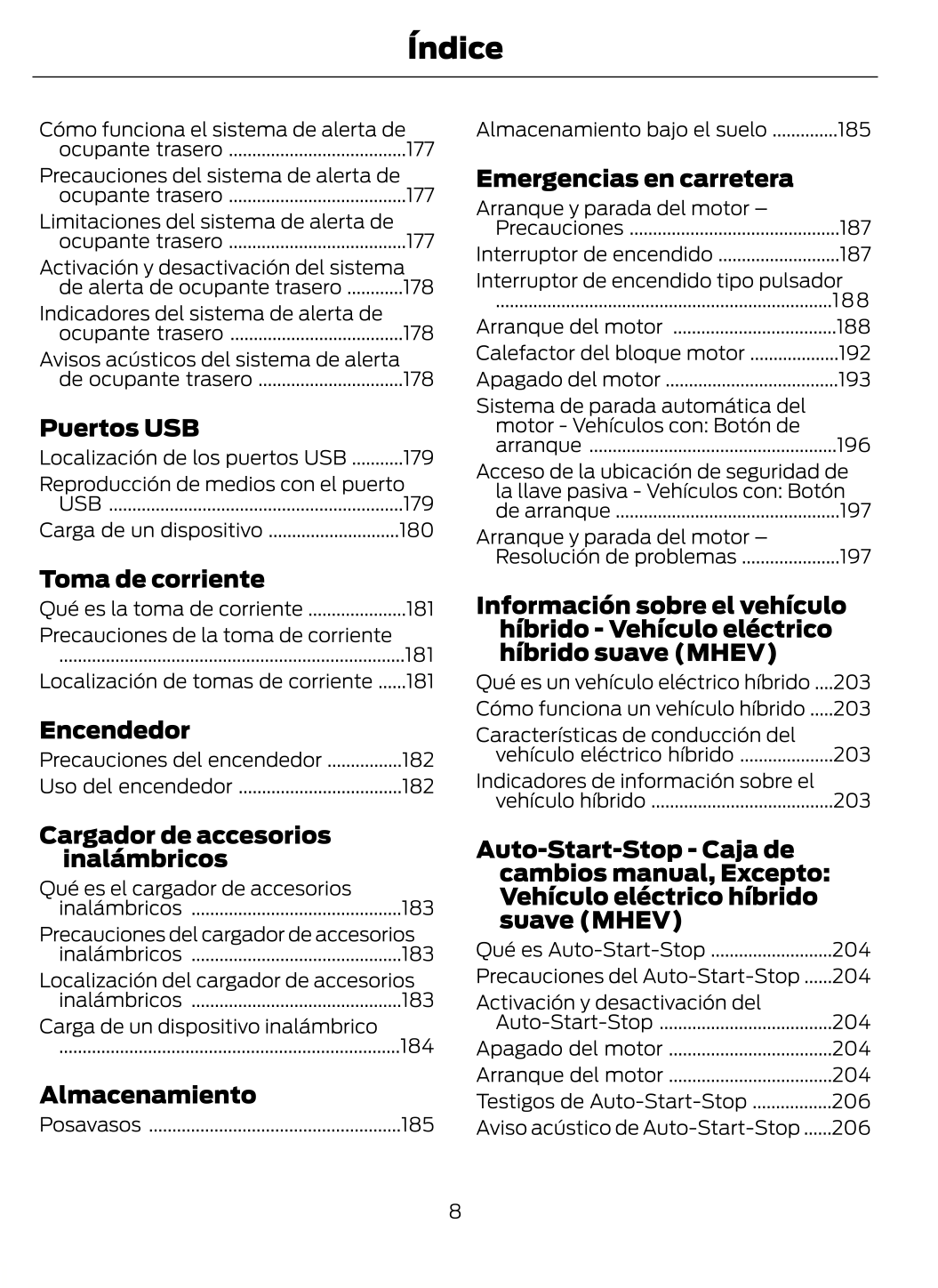 2023-2024 Ford Puma Manuel du propriétaire | Espagnol