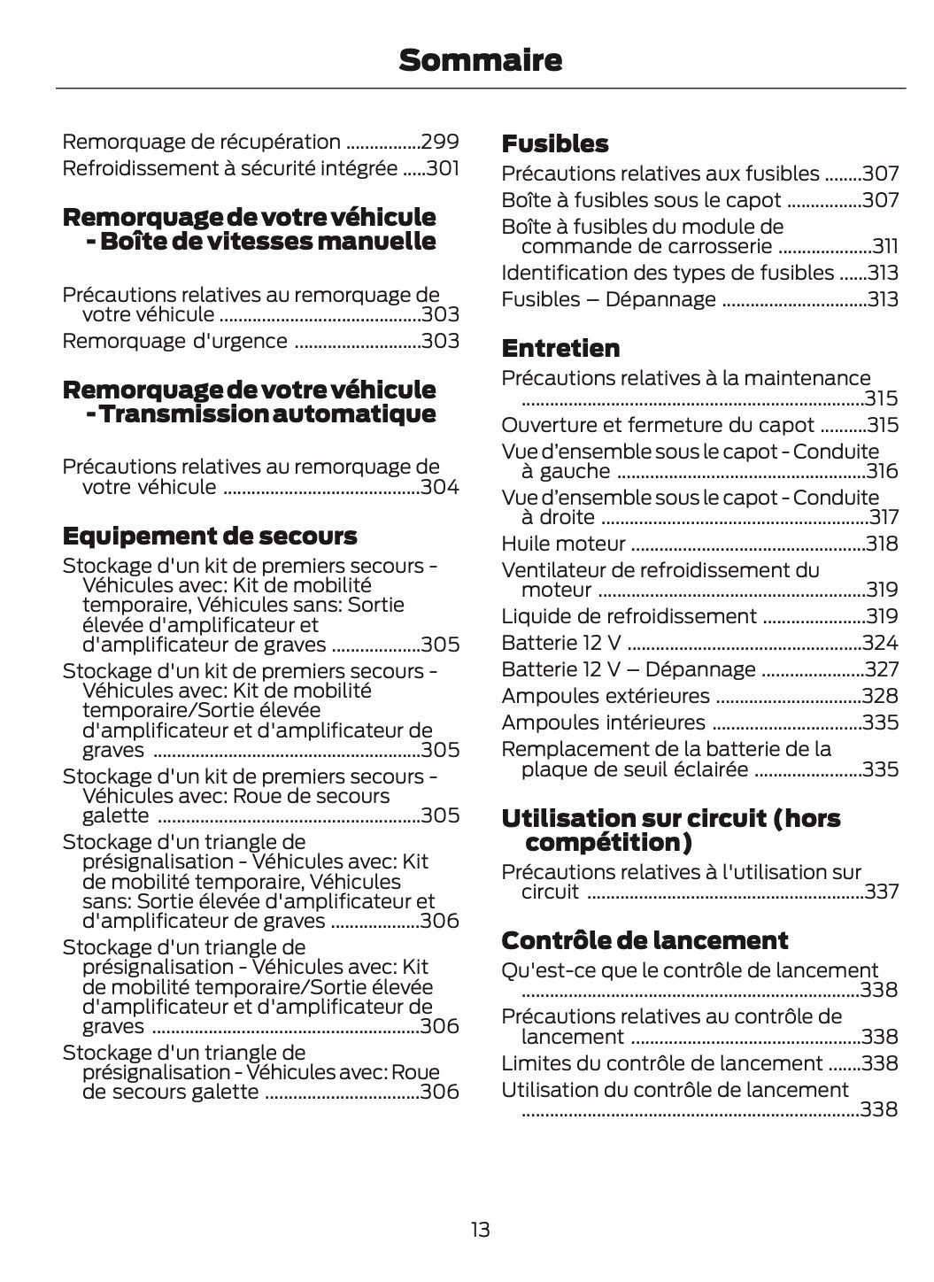 2024 Ford Puma Manuel du propriétaire | Français