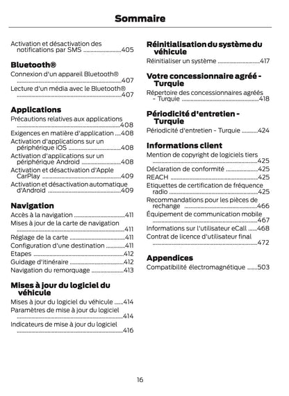 2024 Ford Puma Manuel du propriétaire | Français