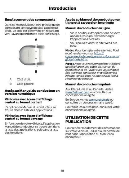 2024 Ford Puma Manuel du propriétaire | Français