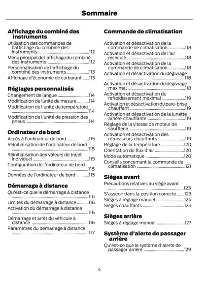 2024 Ford Puma Manuel du propriétaire | Français