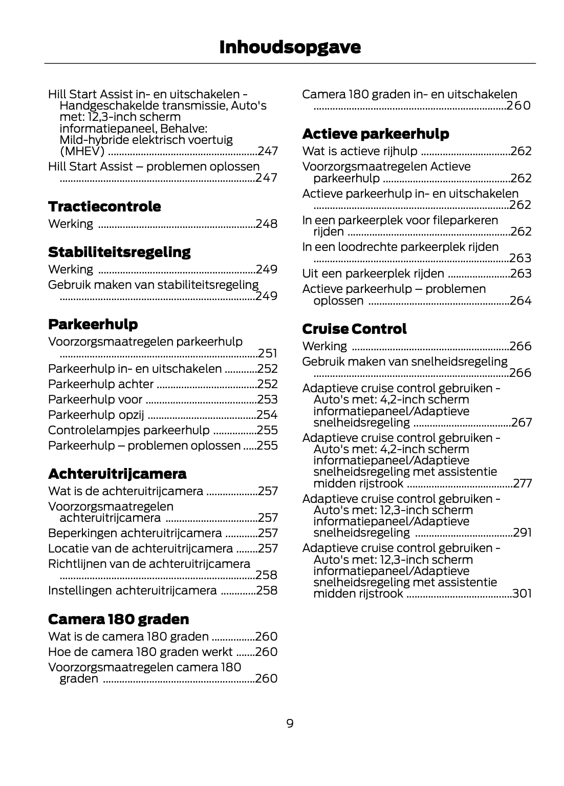 2021 Ford Puma Owner's Manual | Dutch