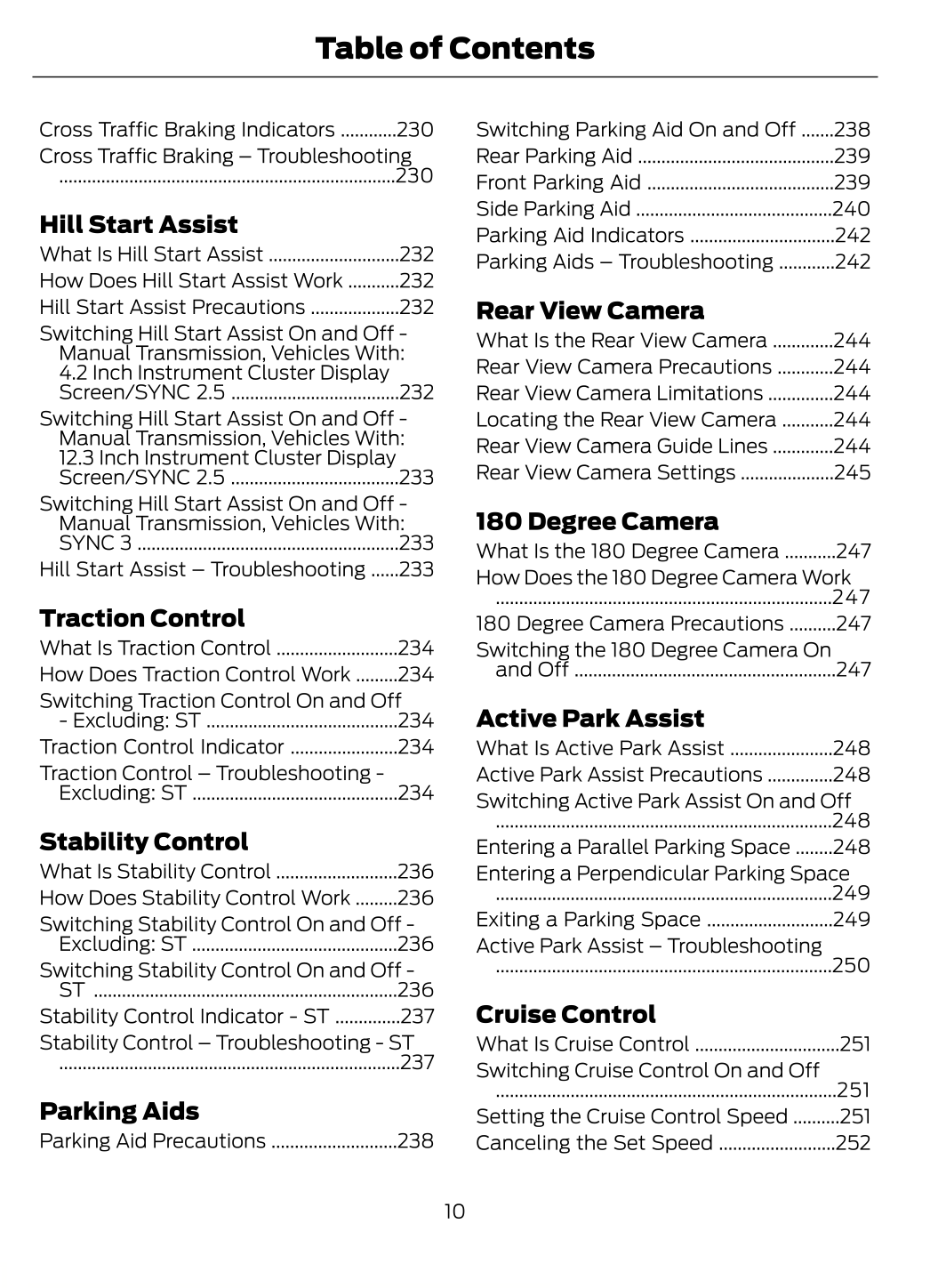 2023-2024 Ford Puma Owner's Manual | English