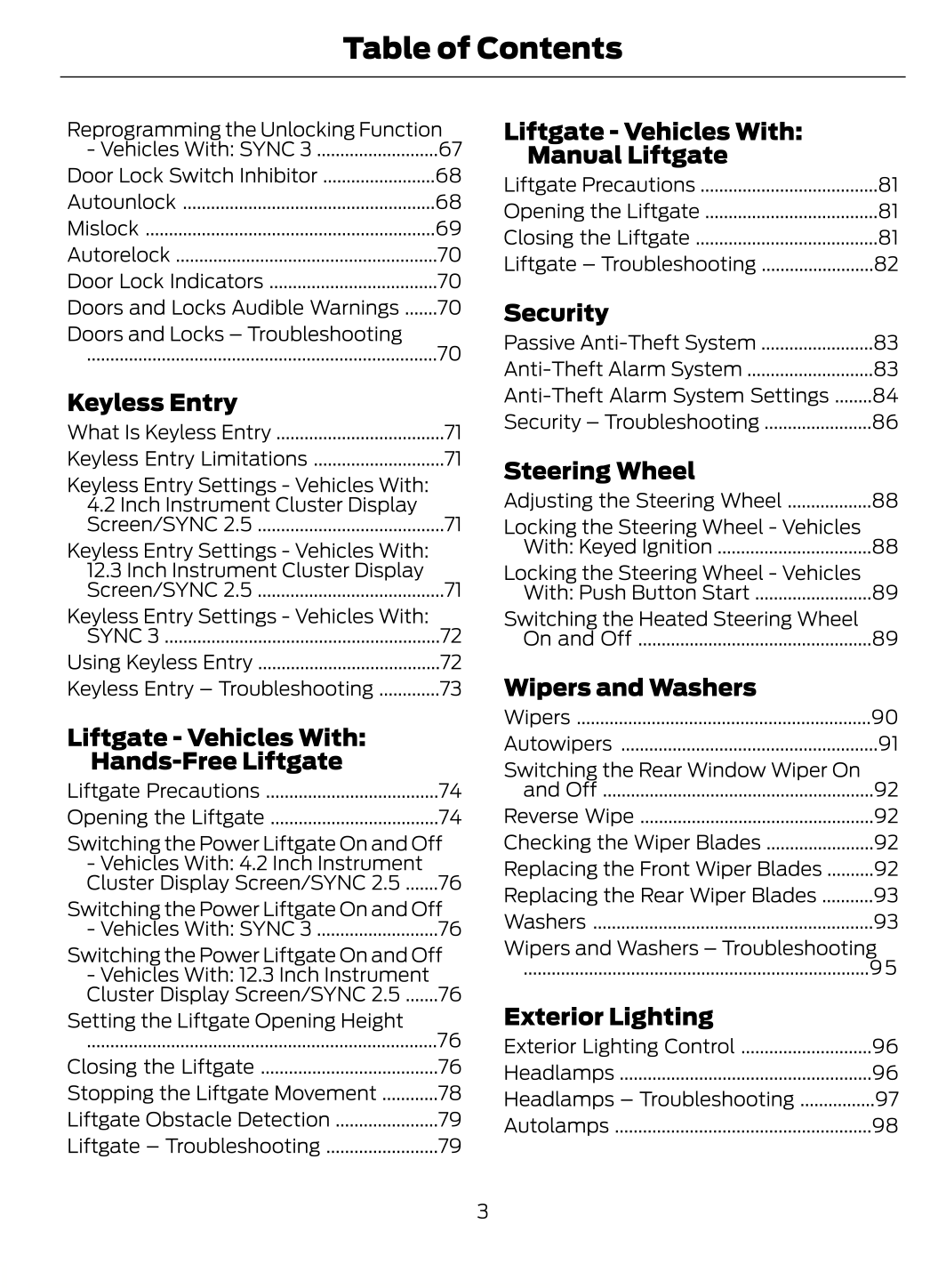 2023-2024 Ford Puma Owner's Manual | English