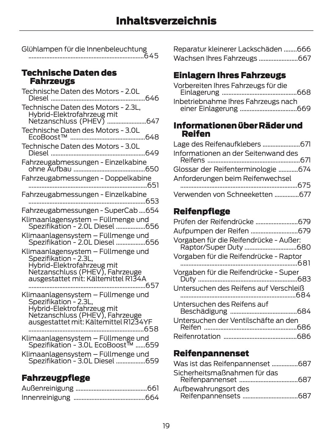 2026 Ford Ranger Owner's Manual | German