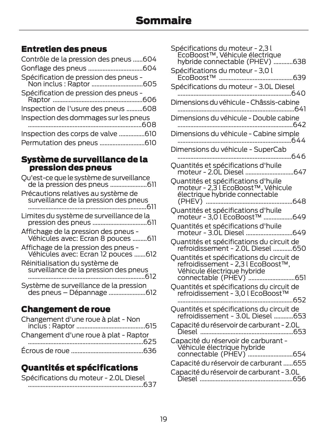 2024-2025 Ford Ranger Manuel du propriétaire | Français