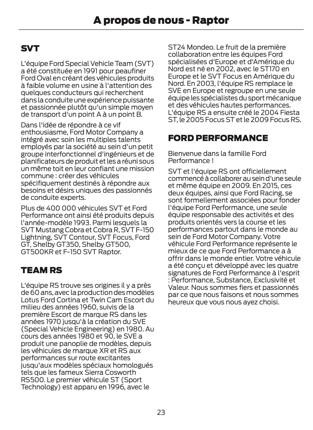 2024-2025 Ford Ranger Manuel du propriétaire | Français